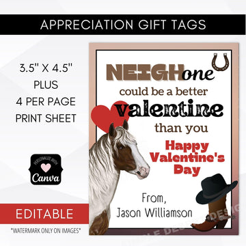 Horse Valentines